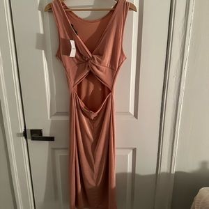 Women’s pink dress